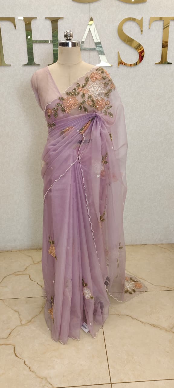 ORGANZA SAREE