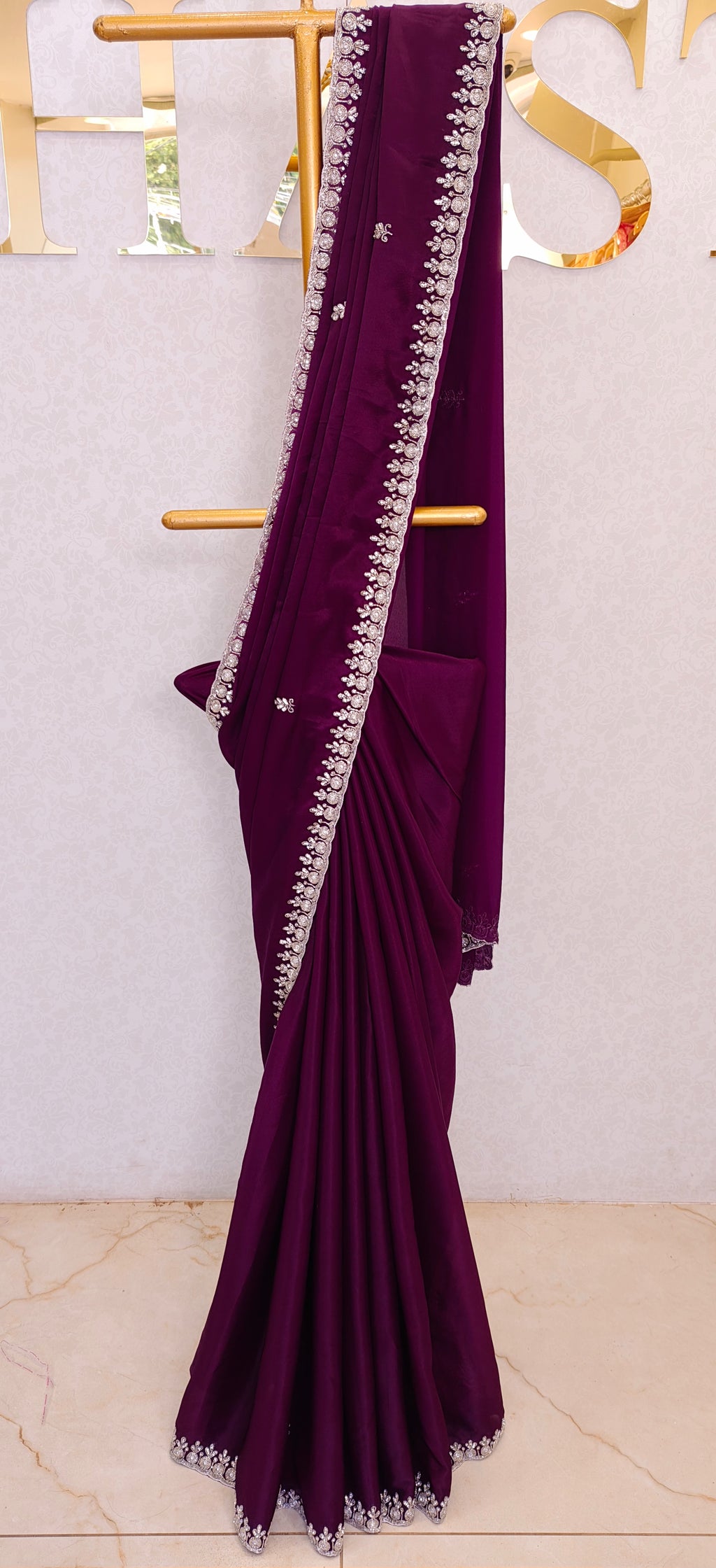 SATIN SAREE
