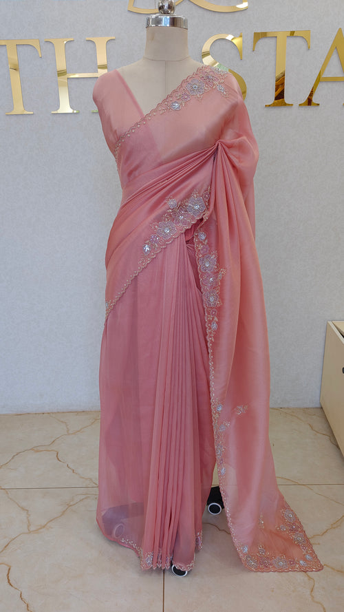 CHANDERI TISSUE SAREE
