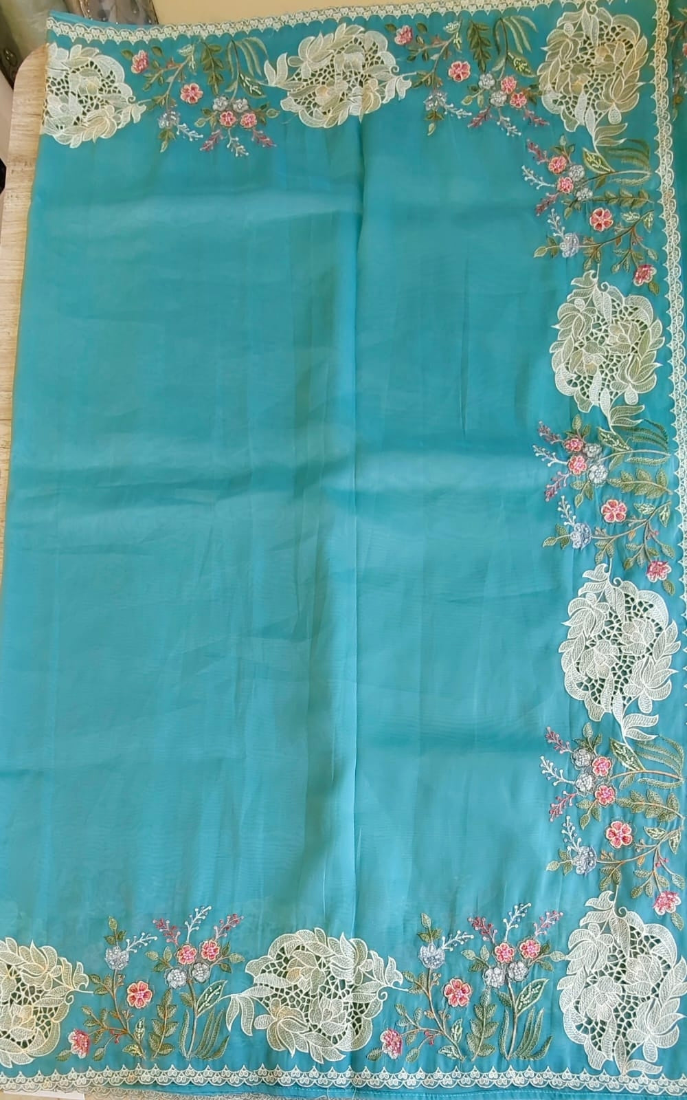 Organza saree