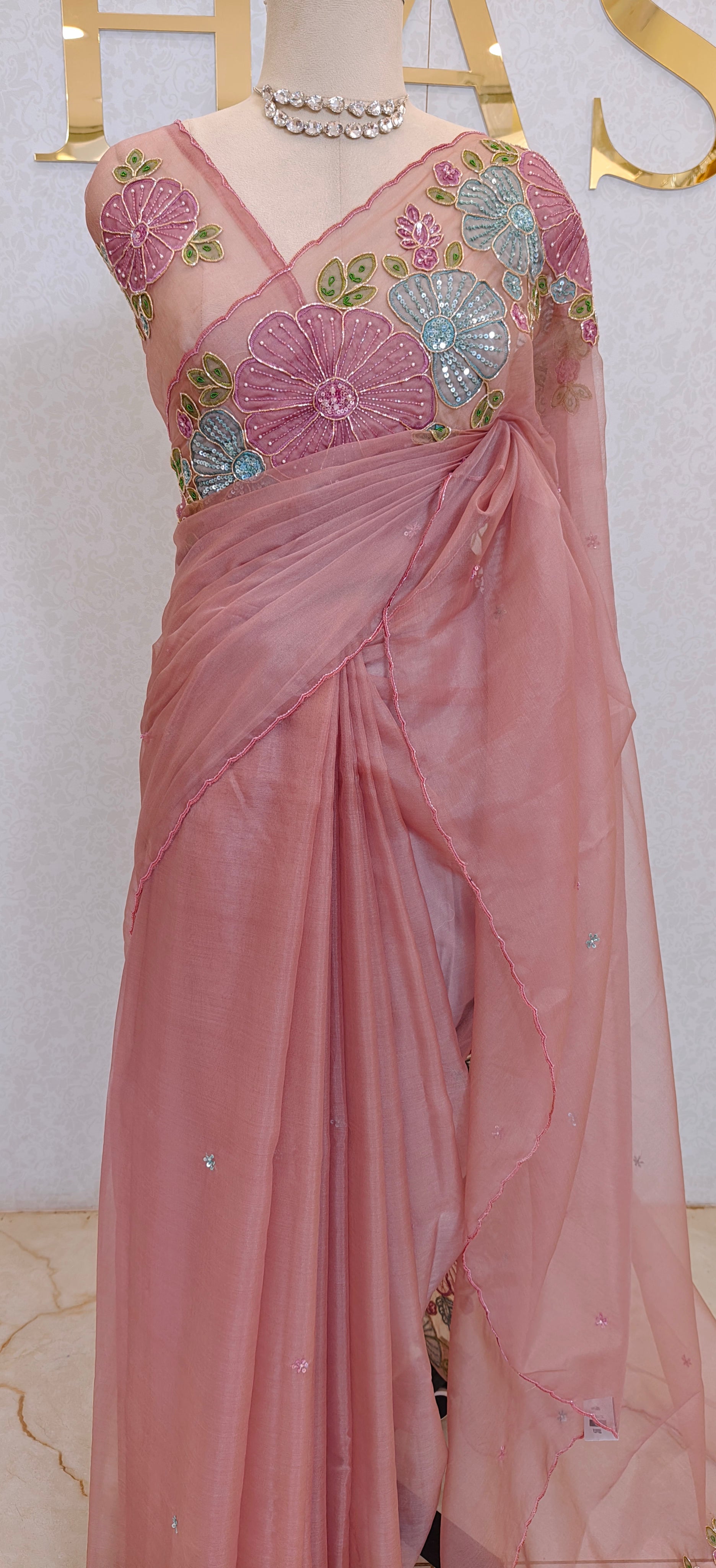 ORGANZA SAREE