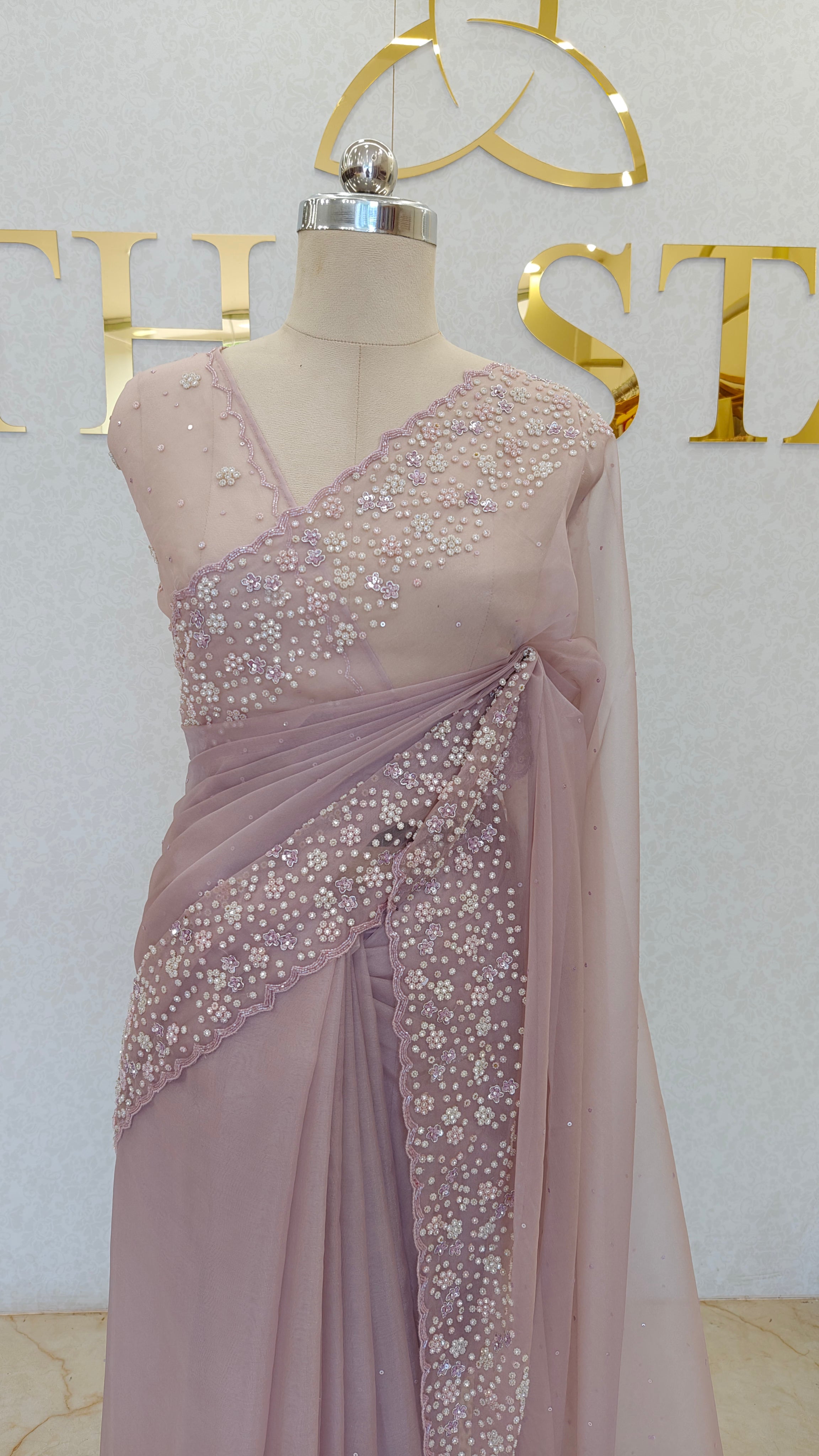 Semi Organza Saree