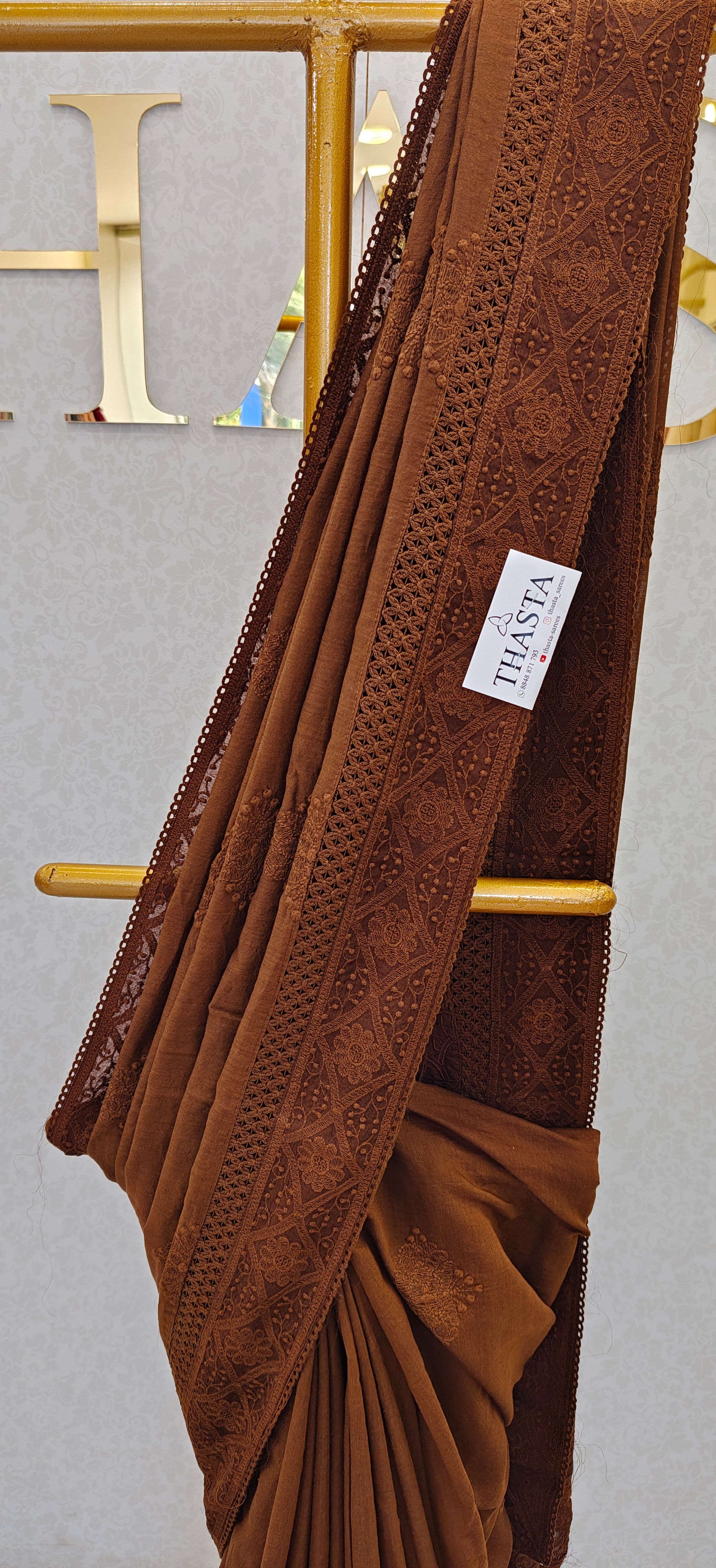 MUL CHANDERI SAREE