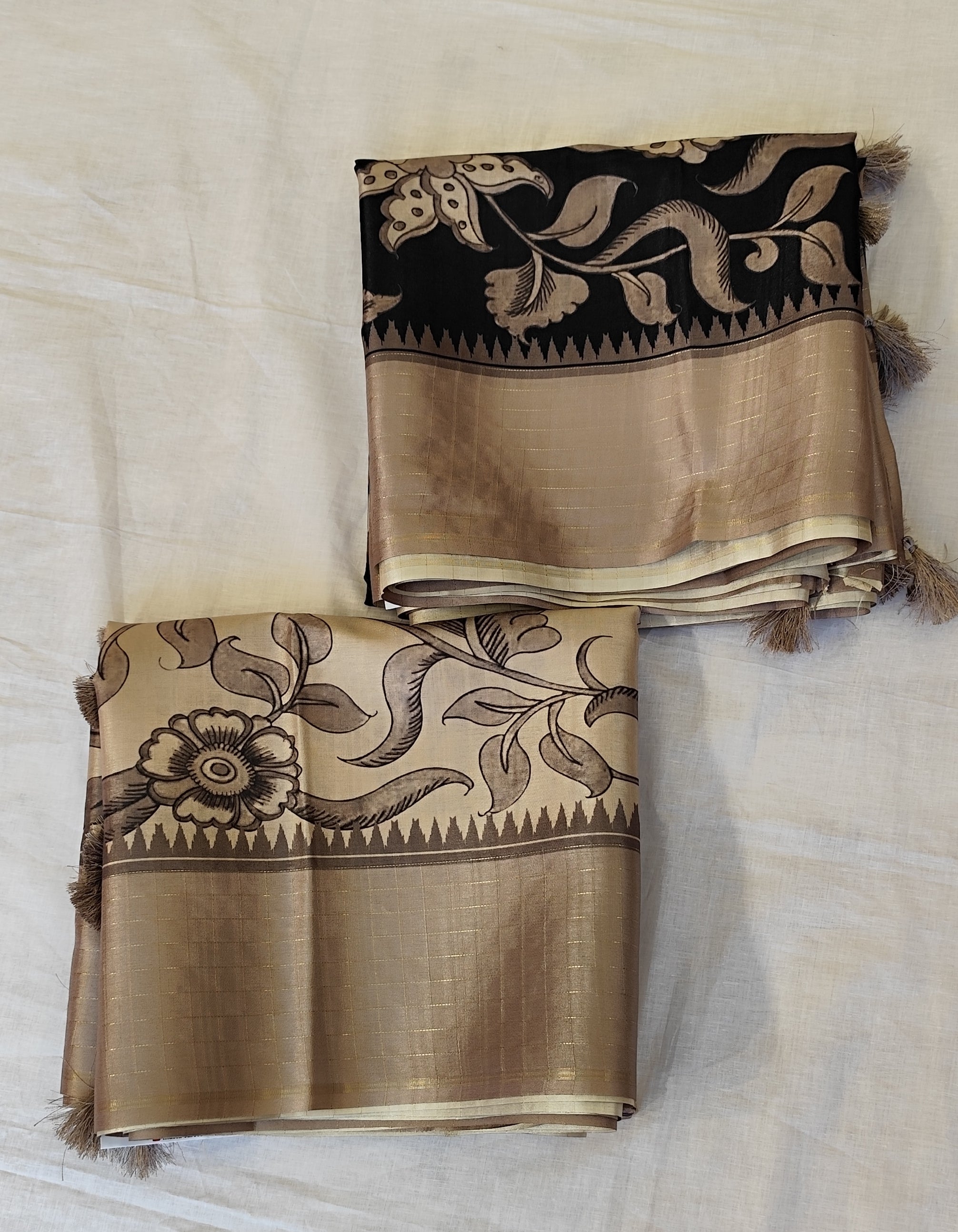Tussar saree
