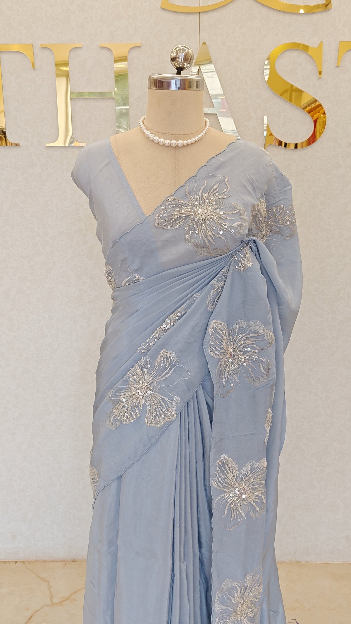 SATIN SAREE
