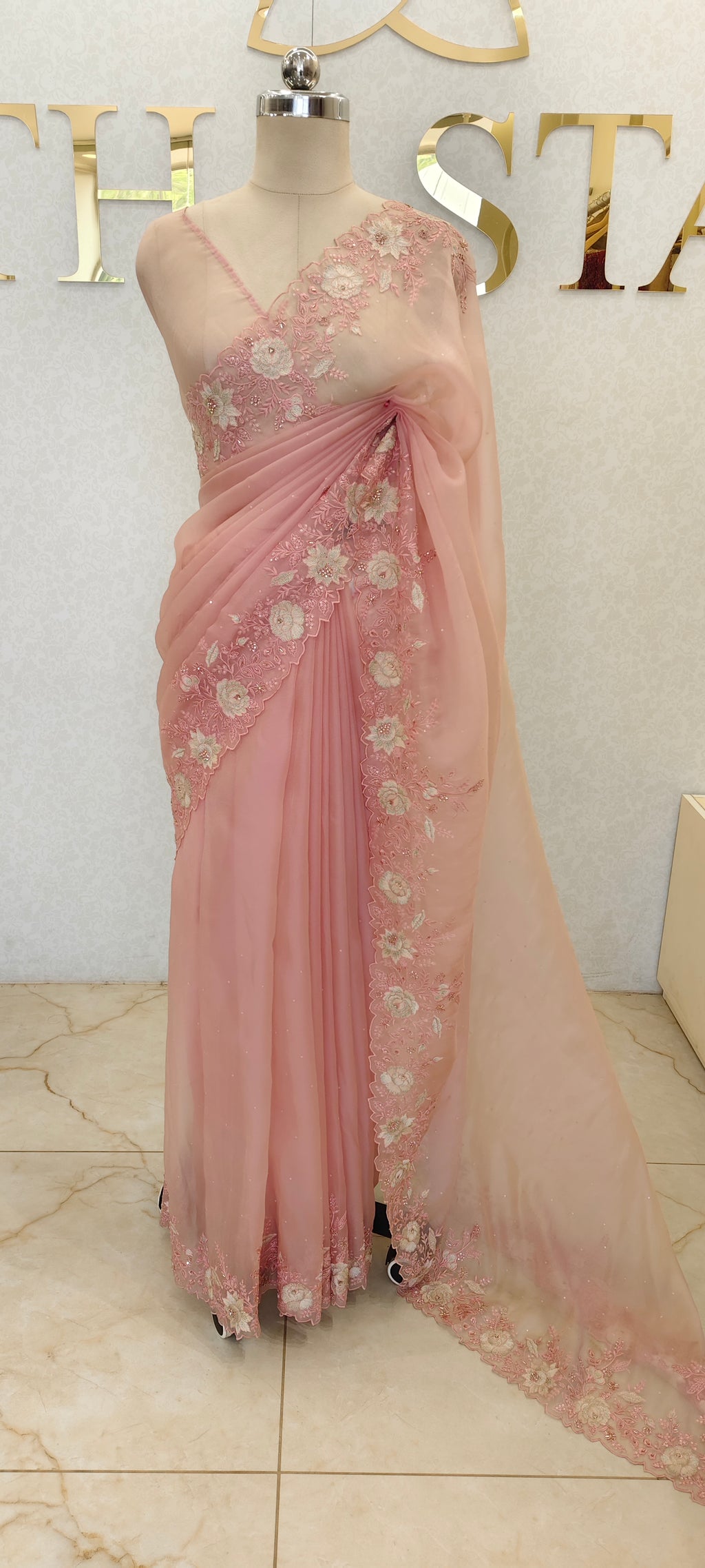 ORGANZA SAREE