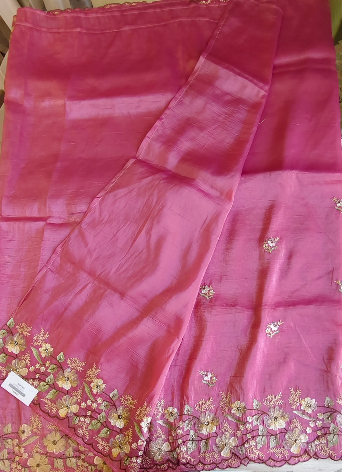 Organza saree