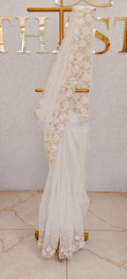CRUSH ORGANZA SAREE