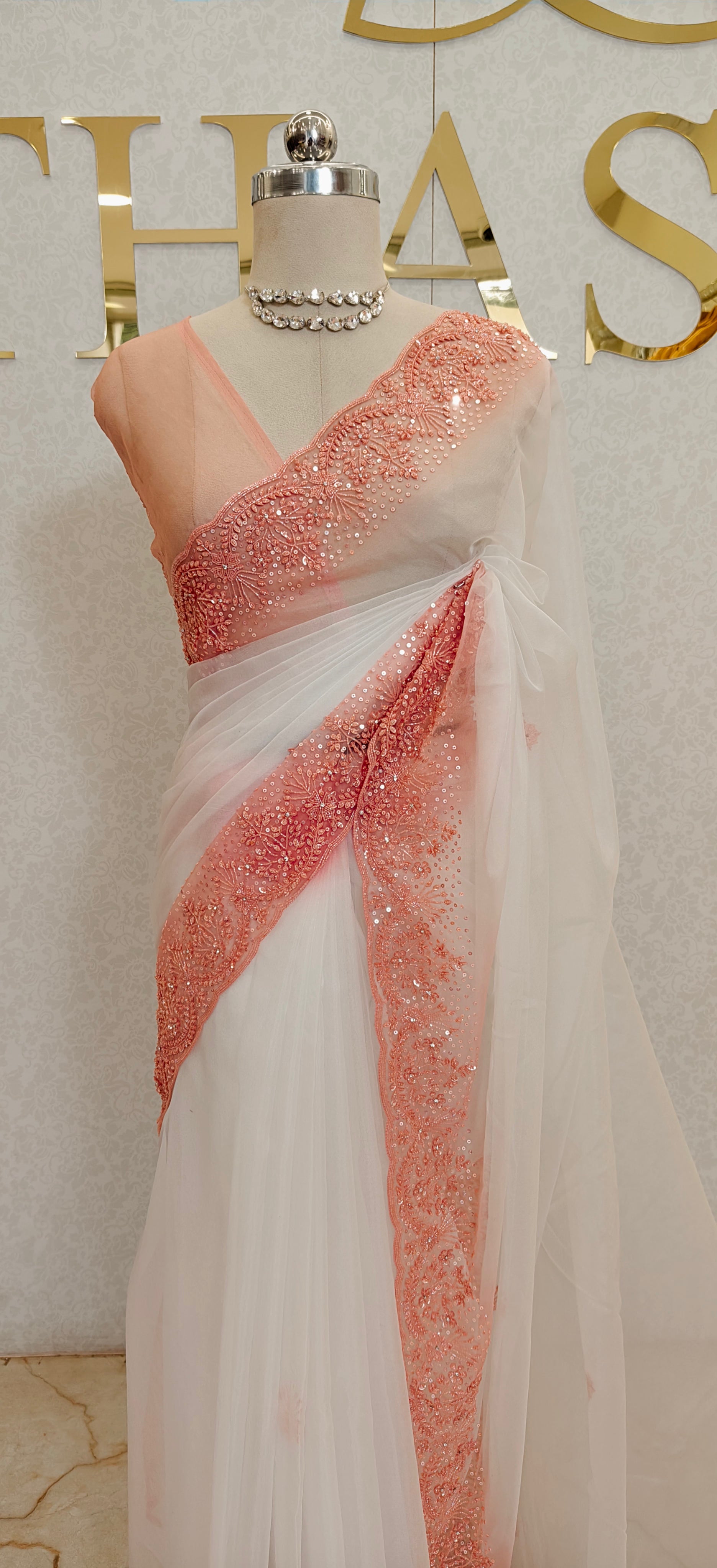 ORGANZA SAREE