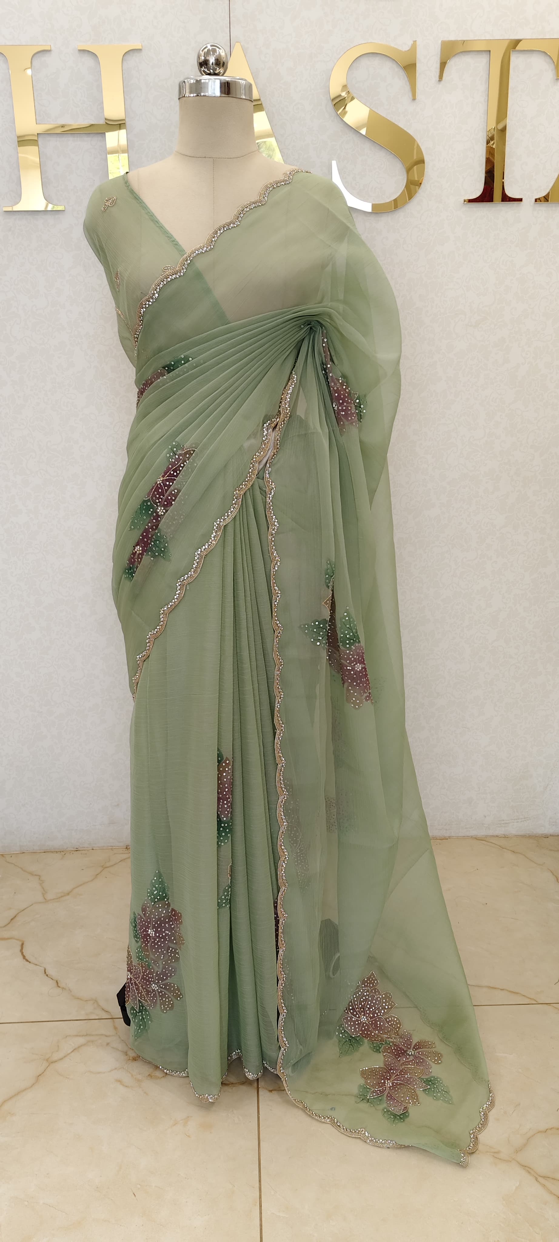 CHIFFON SAREE