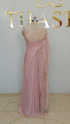 FLOWY ORGANZA SAREE