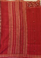 Semi Tussar saree