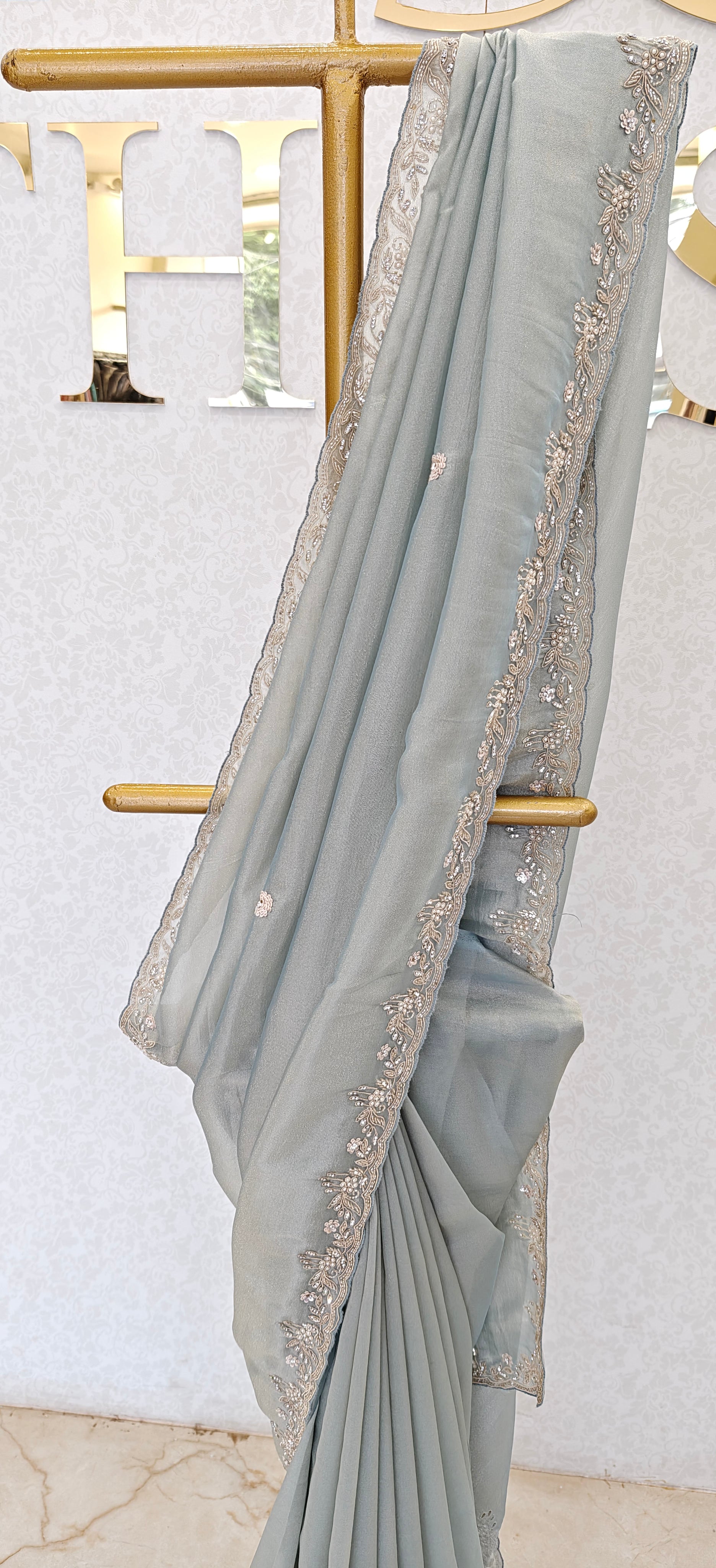 TISSUE SAREE
