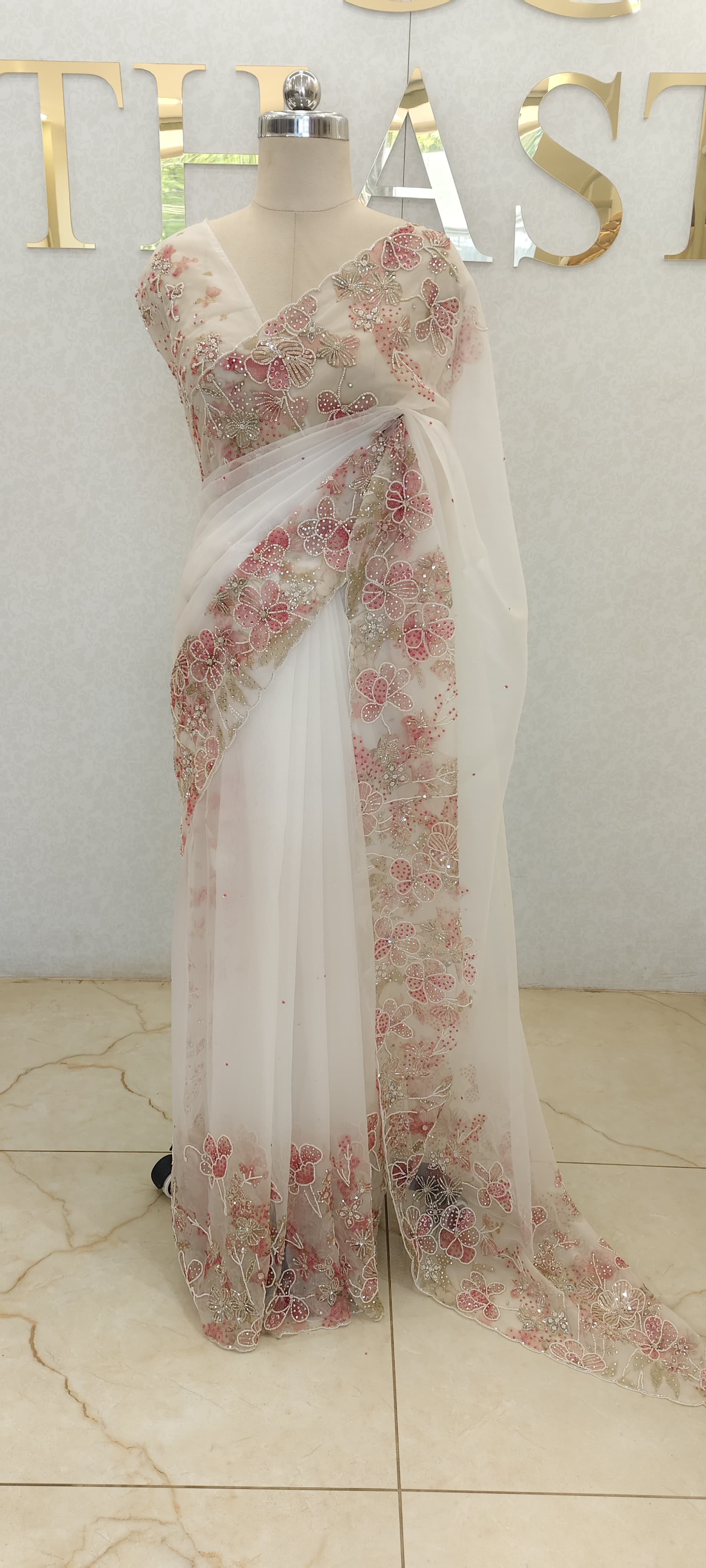 ORGANZA SAREE