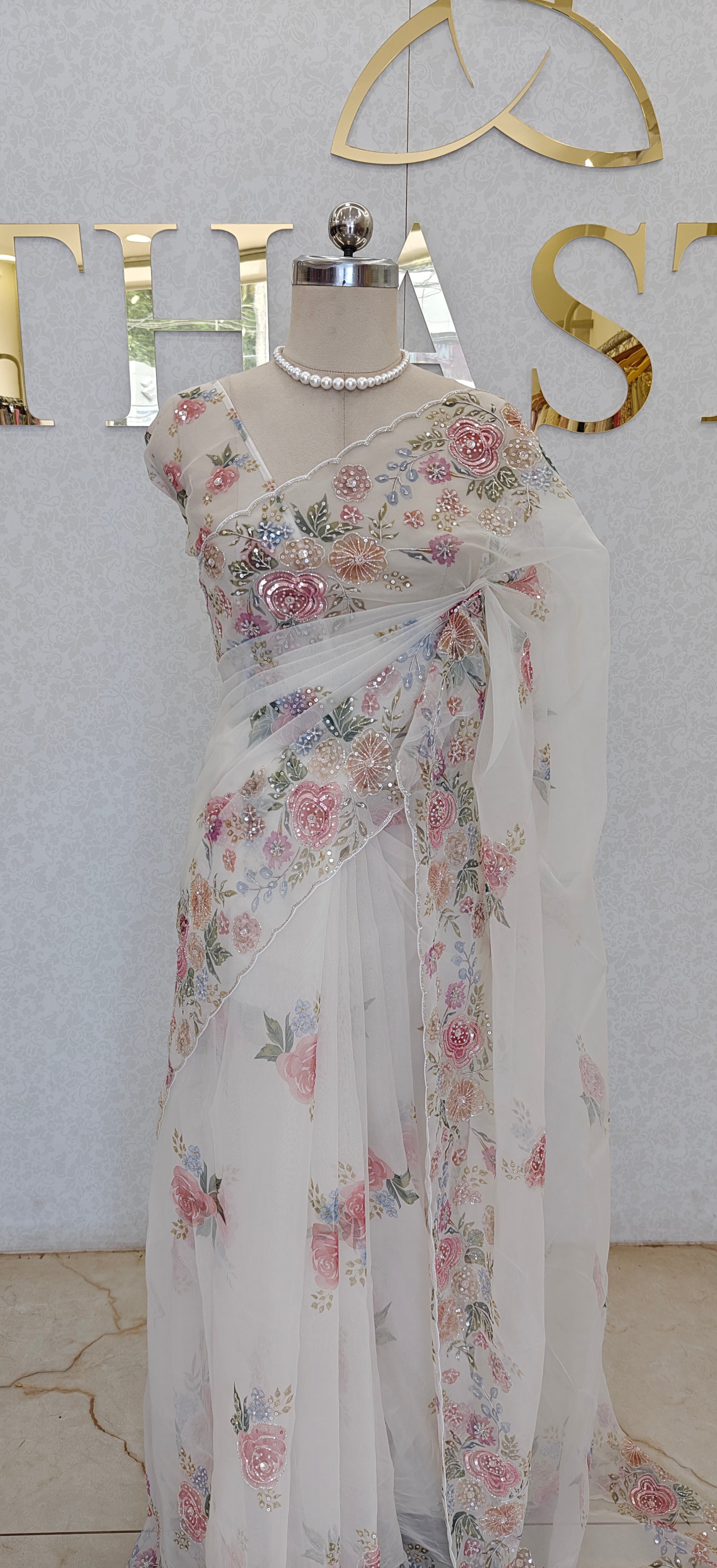 ORGANZA SAREE